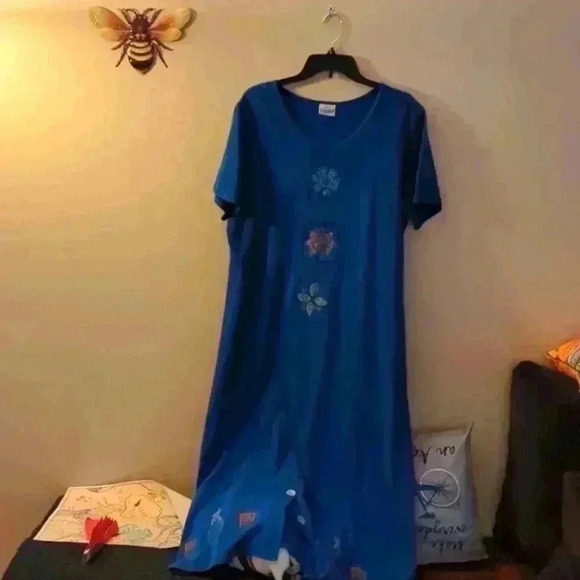 superline, medium, blue dress - Picture 1 of 8